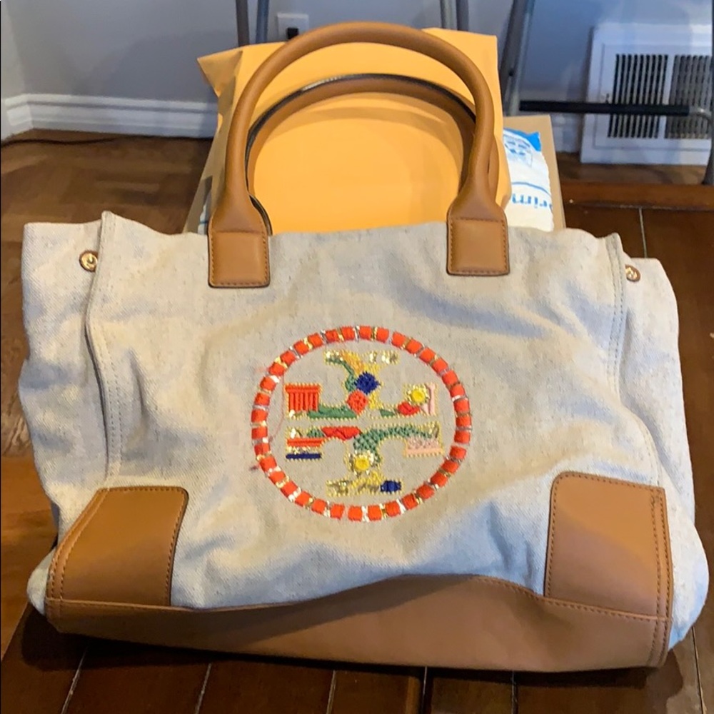 Tory Burke used purse cloth limited edition